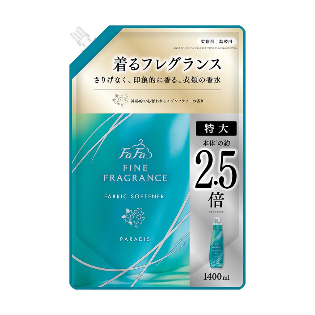 Кондиціонер-ополіскувач для білизни FaFa Fine Fragrance Paradis, 1.4 л (дойпак)