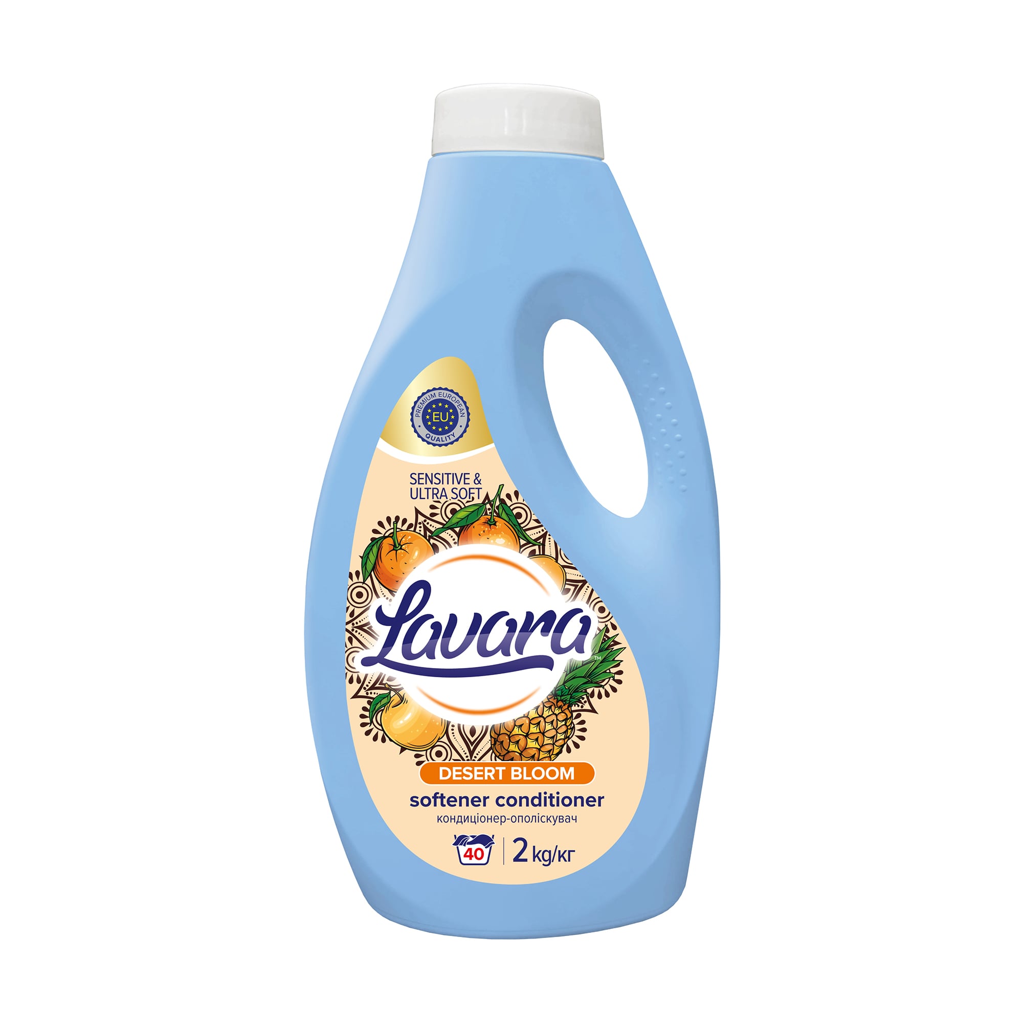 Кондиціонер-ополіскувач для білизни Lavara Desert Bloom, 42 цикли прання, 2 кг